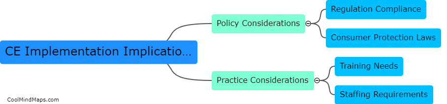 What are the implications of CE implementation for policy and practice?