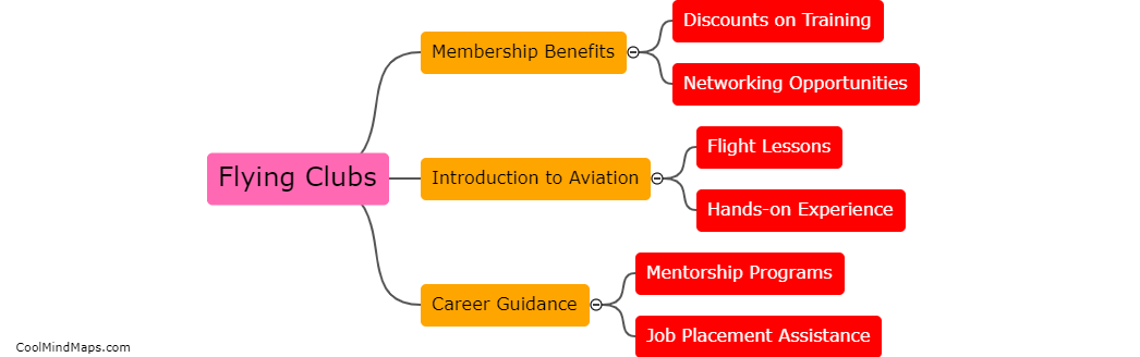 How do flying clubs promote aviation careers?