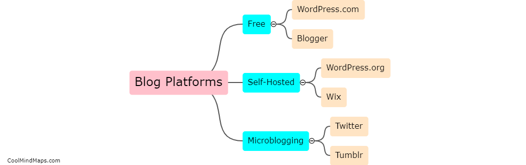What are the different types of blog platforms available?