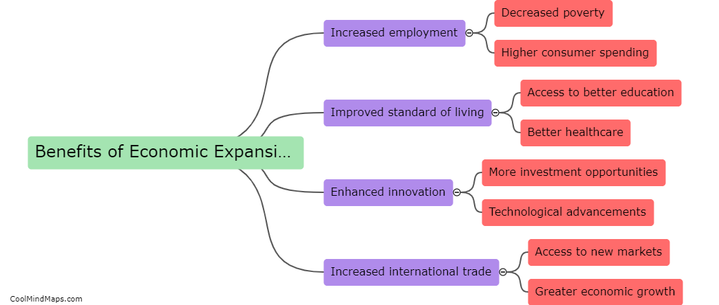 What are the benefits of economic expansion?