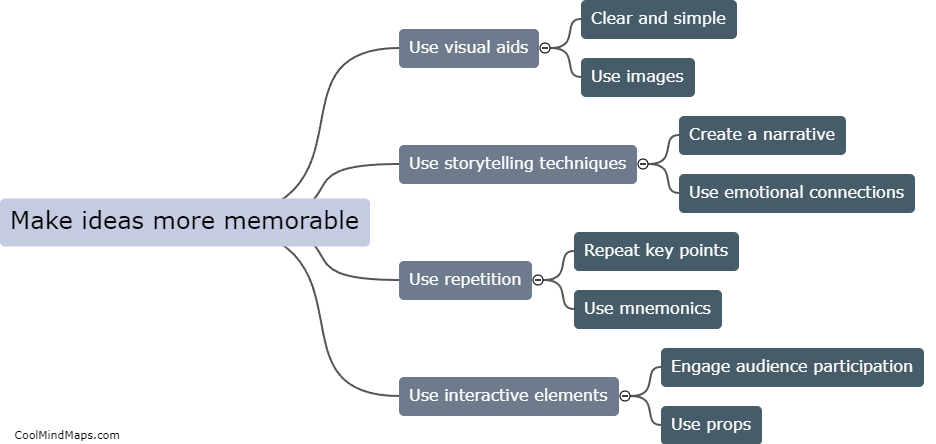 How can we make our ideas more memorable and influential?